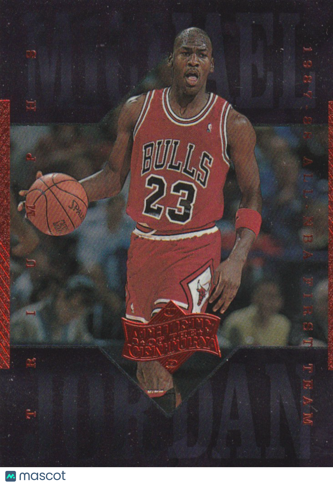 Michael Jordan 1999 Upper Deck Athlete of the Century #57 Chicago Bulls 009062