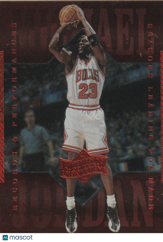 Michael Jordan 1999 Upper Deck Athlete of the Century #74 Chicago Bulls 009063