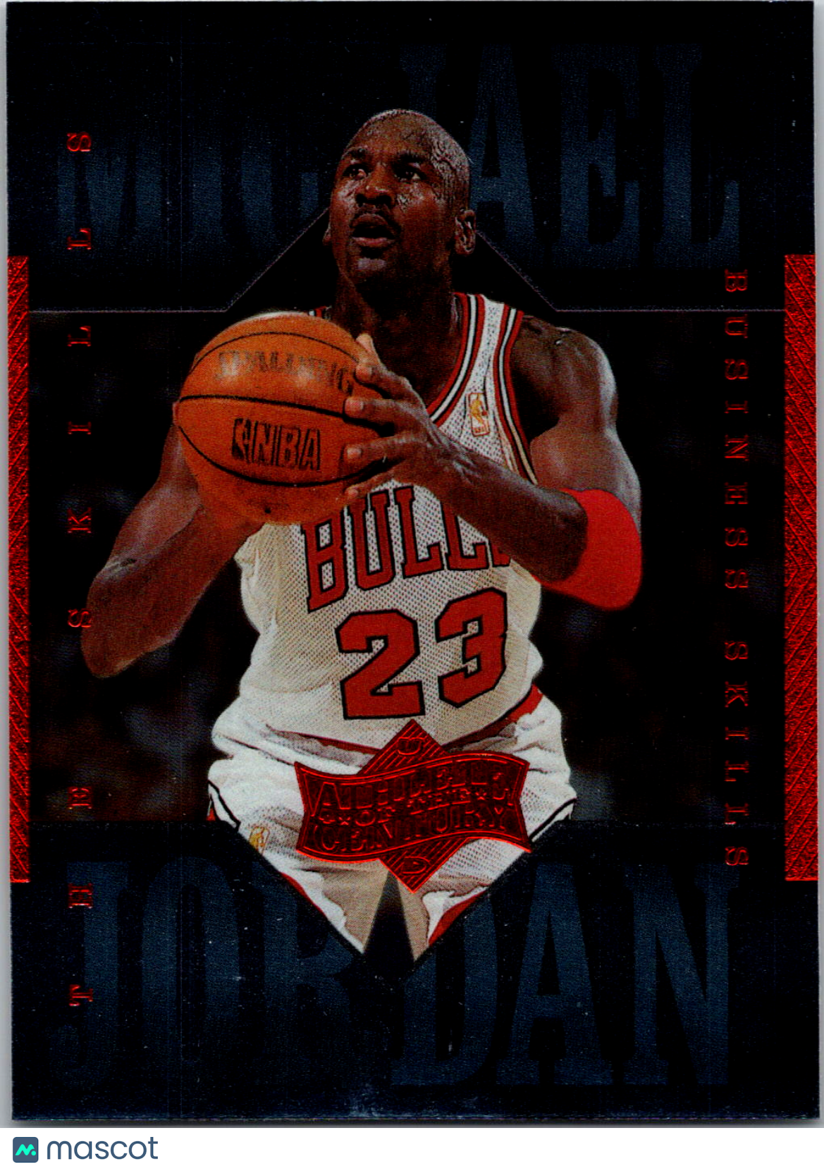 Michael Jordan 1999 Upper Deck Athlete of the Century #70 Chicago Bulls