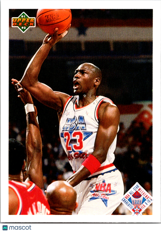 Michael Jordan 1992 1991-92 Upper Deck #48 Chicago Bulls 009074