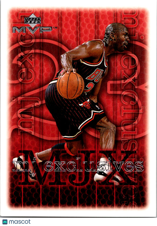 1999-00 Upper Deck MVP MJ Exclusives Michael Jordan #181 | Chicago Bulls 009126