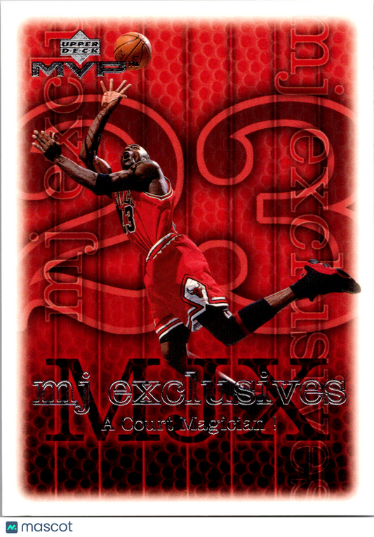 1998-99 Upper Deck MJ Exclusives Michael Jordan #182 | Chicago Bulls 009119