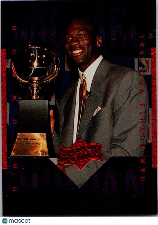 Michael Jordan 1999 Upper Deck Athlete of the Century #18 Chicago Bulls
