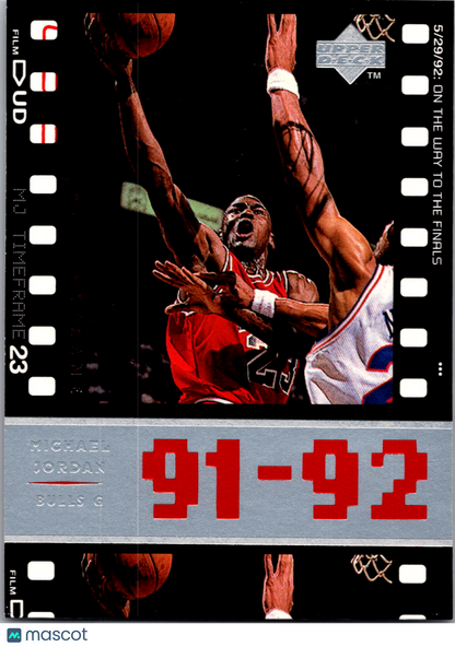 Michael Jordan 1998 Upper Deck Michael Jordan Living Legend #56 Chicago Bulls