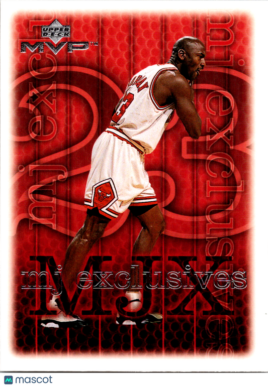 1999 Upper Deck MVP MJ Exclusives Michael Jordan #189 | Chicago Bulls 009135