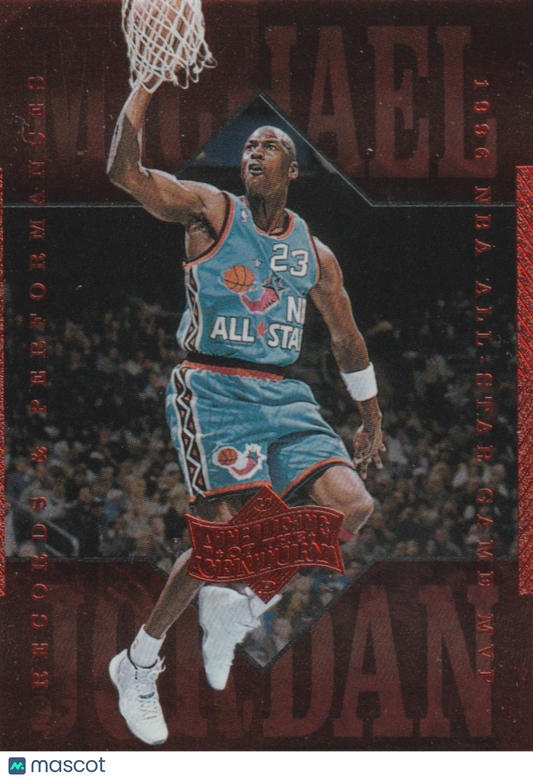 Michael Jordan 1999 Upper Deck Athlete of the Century #65 Chicago Bulls 009059