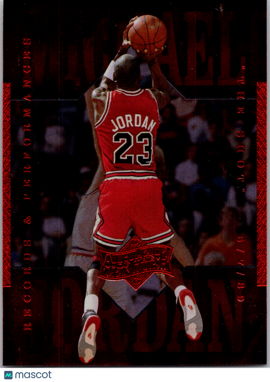 Michael Jordan 1999 Upper Deck Athlete of the Century #14 Chicago Bulls